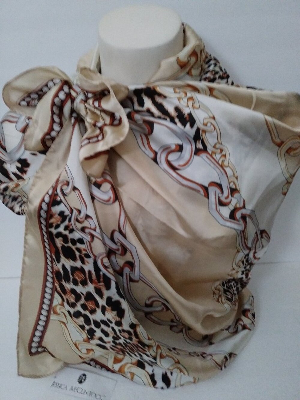Jessica McClintock Women’s Animal Printed Scarf